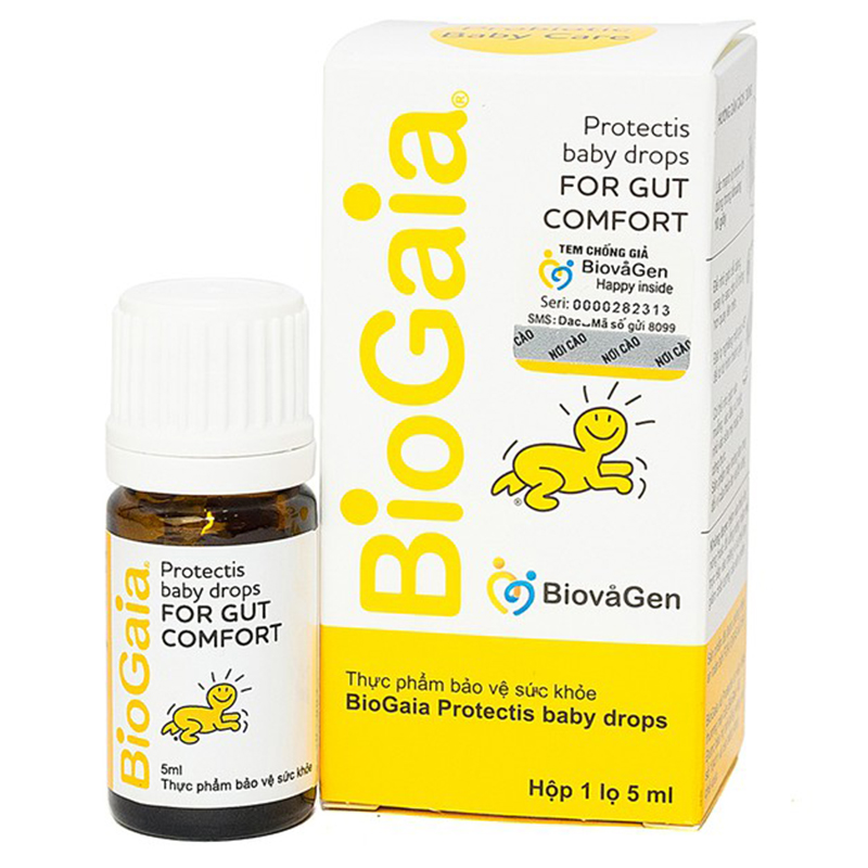Men vi sinh bổ sung lợi khuẩn cho hệ tiêu hóa BioGaia 5ml
