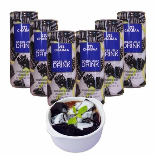 [HCM]1 LỐC 6 LON] NƯỚC NGỌT SƯƠNG SÁO CHABAA 230ML THAI LAN