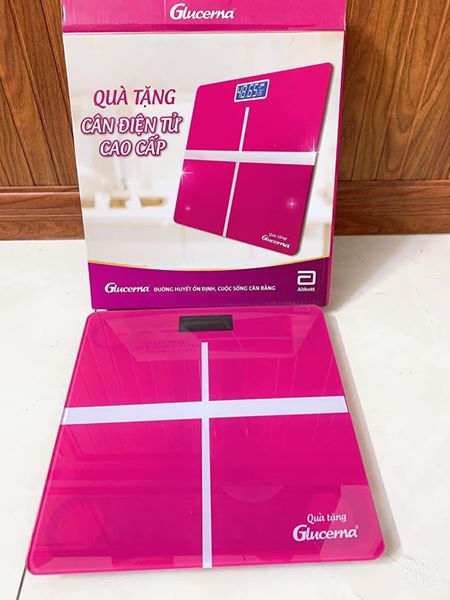 [HCM]CÂN SỨC KHỎE ĐIỆN TỬ GLUCERNA