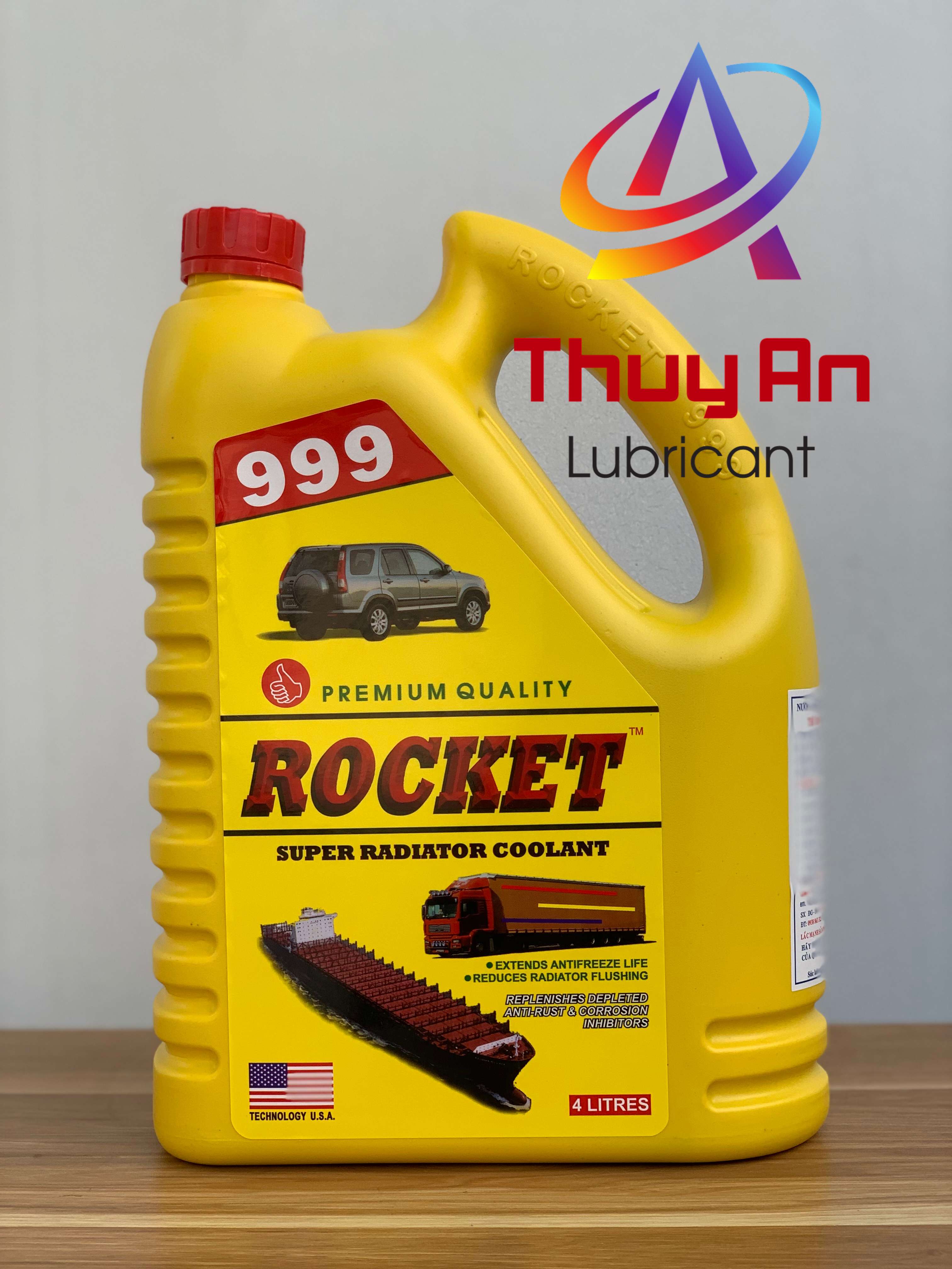 Nước làm mát động cơ rocket 999 4l