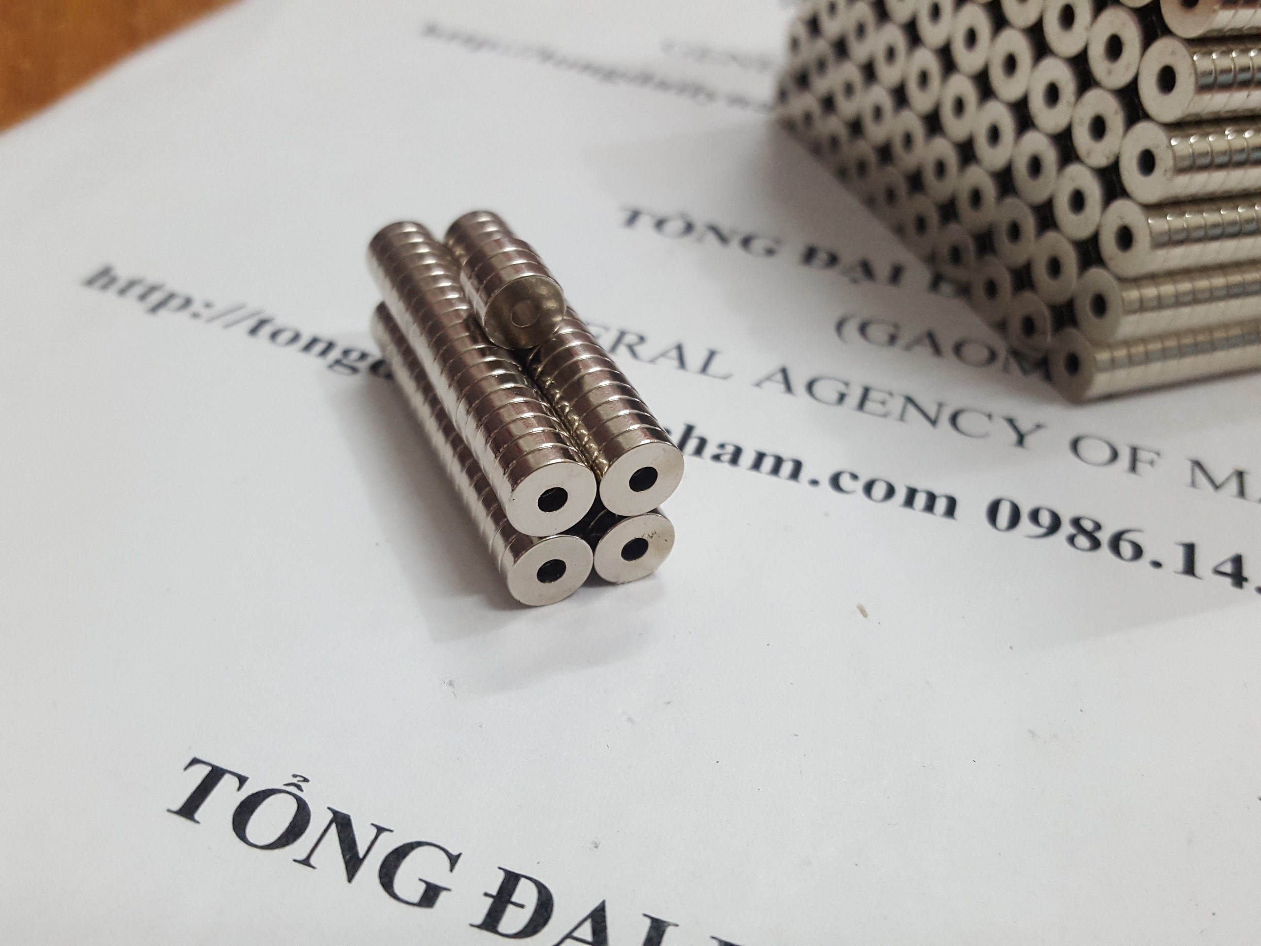 30 viên nam châm câu cá nhỏ