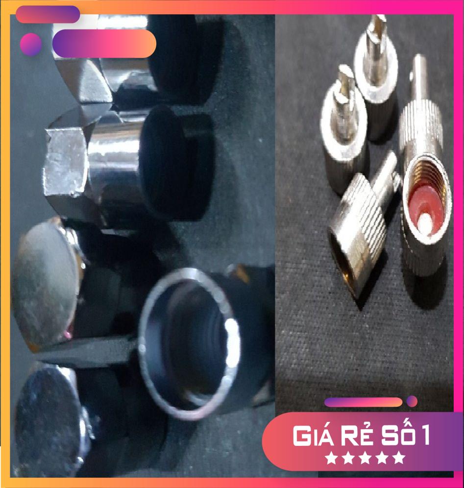 Nắp van bơm lốp xe đầu có khe cực tiện lợi cho xe hơi, xe máy, nắp vòi xe máy kèm mở kim ti van-vòi