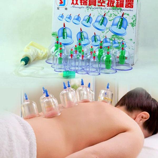 Bộ 12 cốc giác hơi không dùng lửa cao cấp