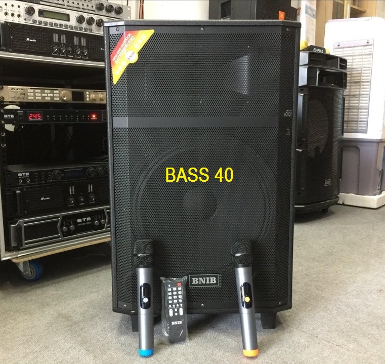Loa karake hát hay giá rẻ. loa di động bass 40cm tiếng cực sâu, chắc, không rè, 2 micro chống hú. Đánh nhạc, hát karaoke bao phê. BH 12 tháng