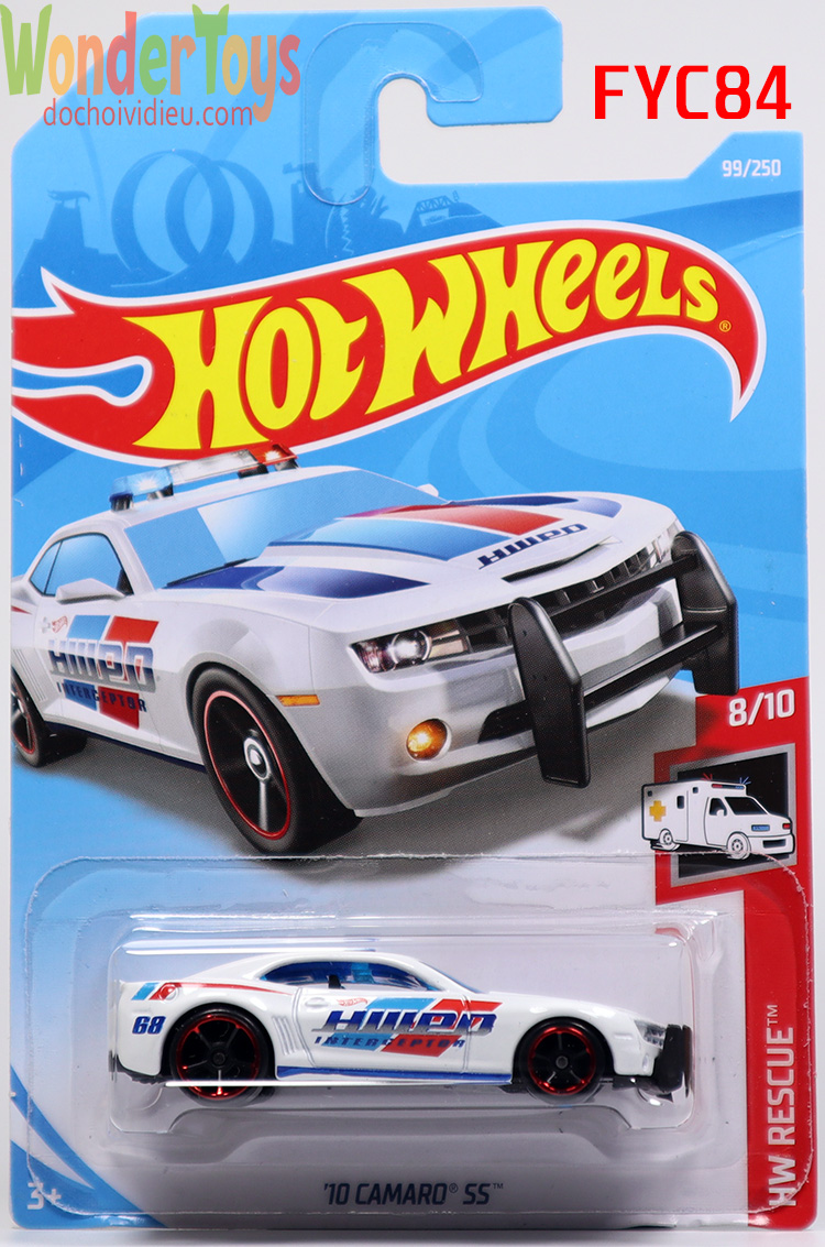 Xe mô hình hot wheels '10 camaro ss collections hw rescue - 2019 - fyc84