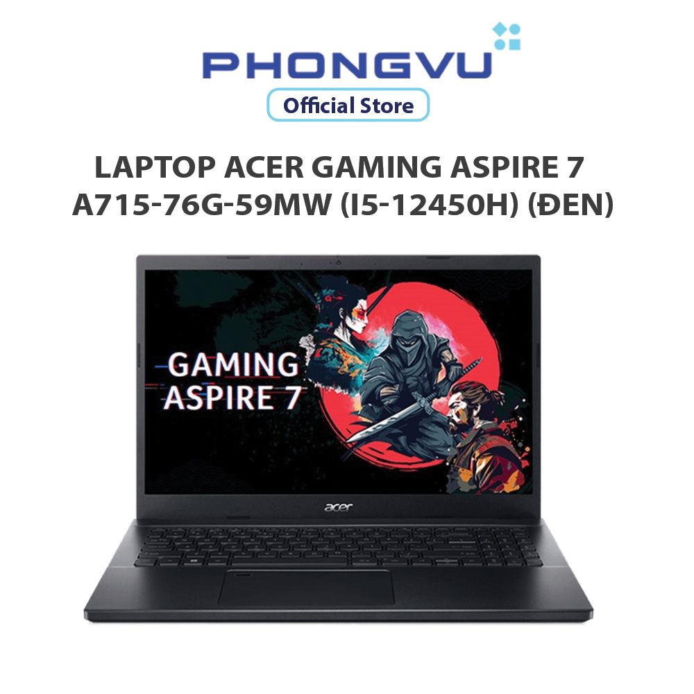 Máy tính xách tay Laptop Acer Gaming Aspire 7 A715-76G-59MW