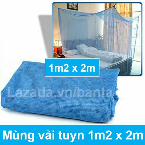 Mùng vải tuyn giăng dây (mùng ngủ chống muỗi và côn trùng) MS-VHQ kích thước 1m2 x 2m