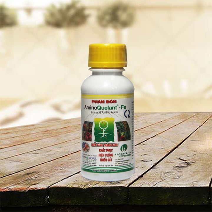 Phân bón lá Amino Quelant-Fe biến vàng thành xanh, bổ sung sắt cho cây