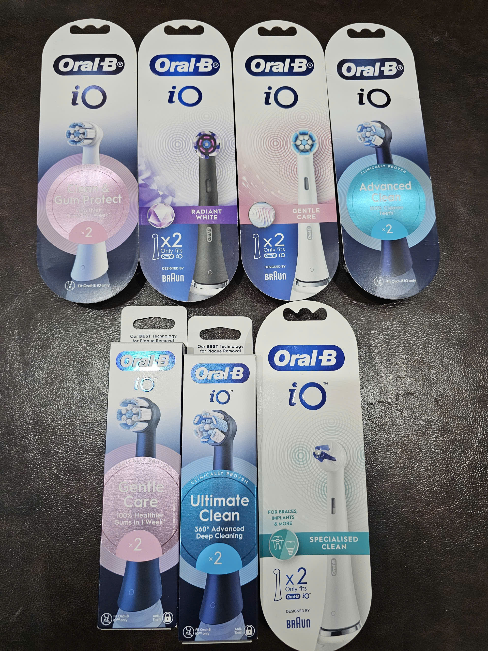 Đầu bàn chải điện thay thế Oral - B iO Ultimate/ Gentle Care/ Advanced Clean