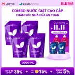 Nước Giặt Xả Cao Cấp Túi 2L + Quà Tặng – Chăm Sóc Nhà Cửa An Toàn, Dịu Nhẹ, Tiện Lợi, Siêu Hời