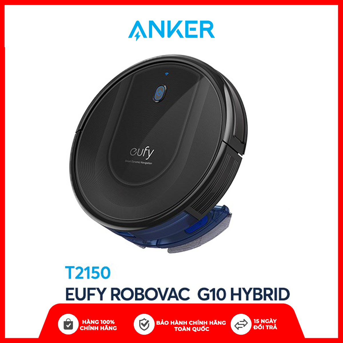 Máy hút bụi eufy robovac g10 hybrid 2000pa- t2150