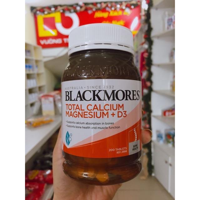 Viên Uống Blackmores Bone Health Total Calcium & Magnesium + D3