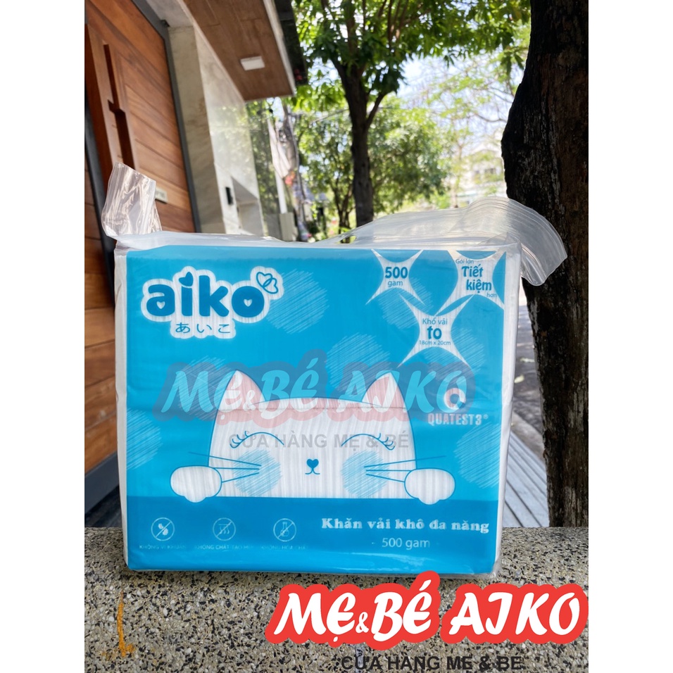 Khăn vải khô đa năng aiko - gói to 500g