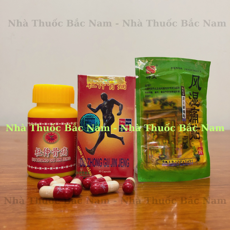 Đỗ trọng nhức khớp hoàn vien do đài loan 30v - du zhong gu jin jeng