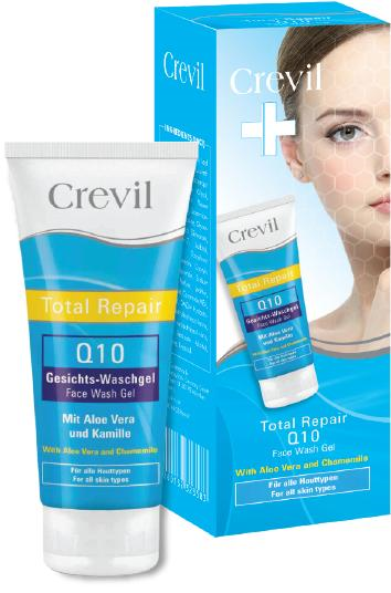 Crevil total q10 face wash gel sữa rửa mặt / sữa rửa mặt crevil nhập khẩu đức