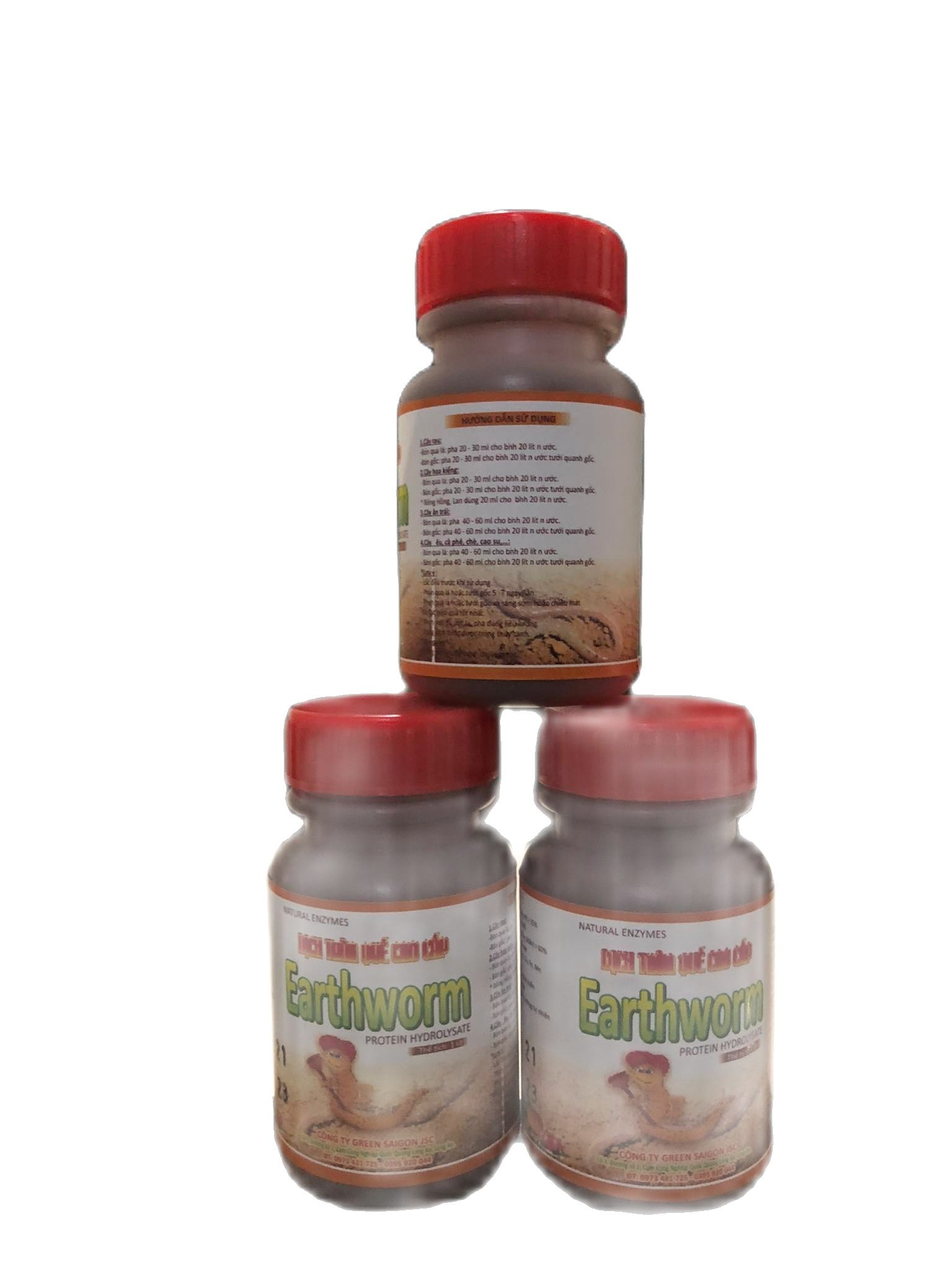 Combo 3 chai dịch trùn quế