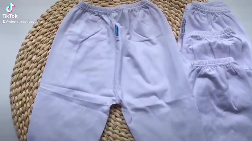 COMBO 5 QUẦN DÀI COTTON TRẮNG MẶC NHÀ BOSSINI 3-70KG