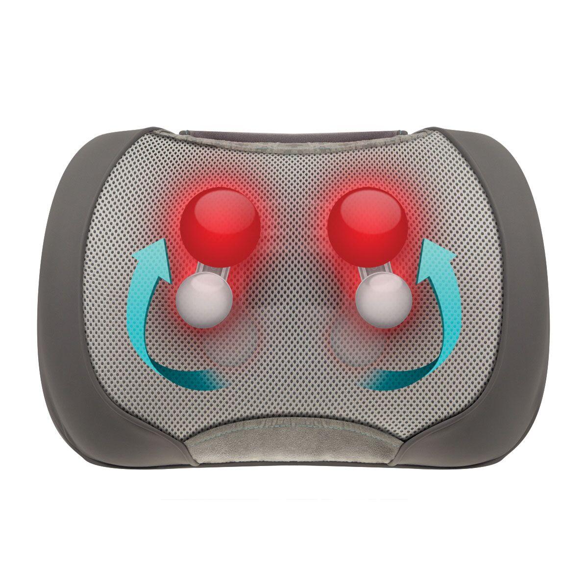 Gối massage kèm nhiệt công nghệ shiatsu 3d homedics sp-100h-gb