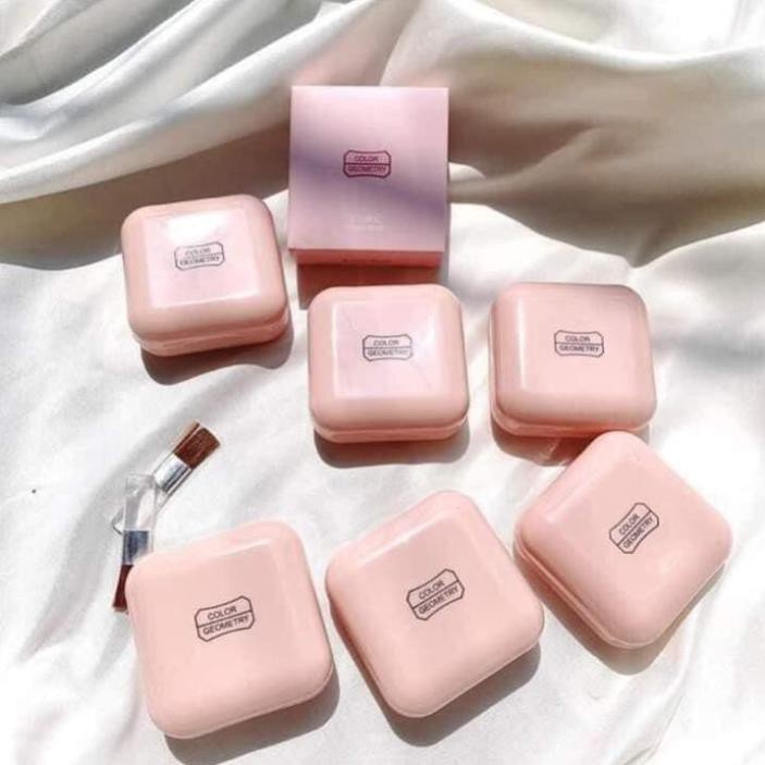 [CHÍNH HÃNG] Phấn má hồng đơn sắc Lameila Blusher Color Geometry - MIMOSAA - Chất phấn mỏng mịn, bền màu lâu trôi