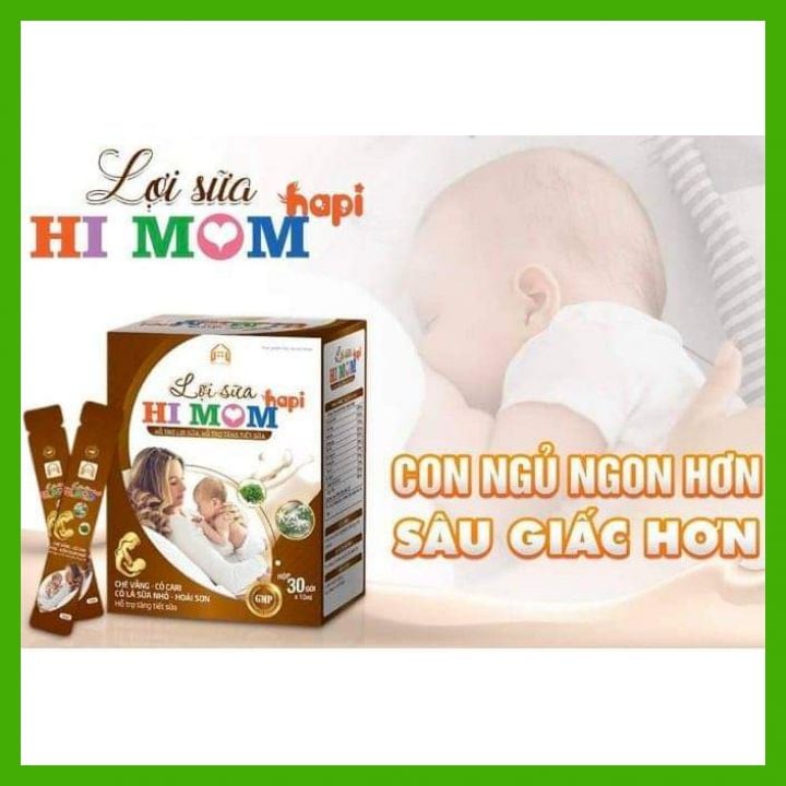Lợi Sữa HI MOM - Ngũ Cốc Lợi Sữa Himom Giúp Gọi Sữa Về, Mát Sữa,Thông Tắc Tuyến Sữa, Giúp Tăng Tiết Sữa,Mát Sữa,Thông Tắc Tuyến Sữa,Lợi Sữa Hapi