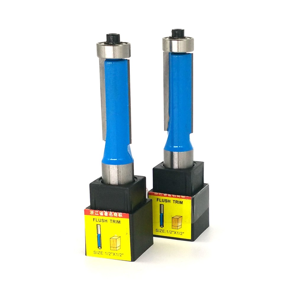Mũi phay gỗ thẳng có bi 1/4x 1/4 loại tốt