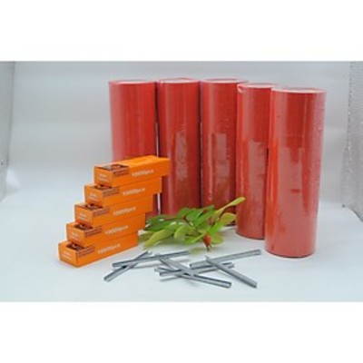 Combo 100 cuộn dây buộc cành và 5 hộp kim bấm