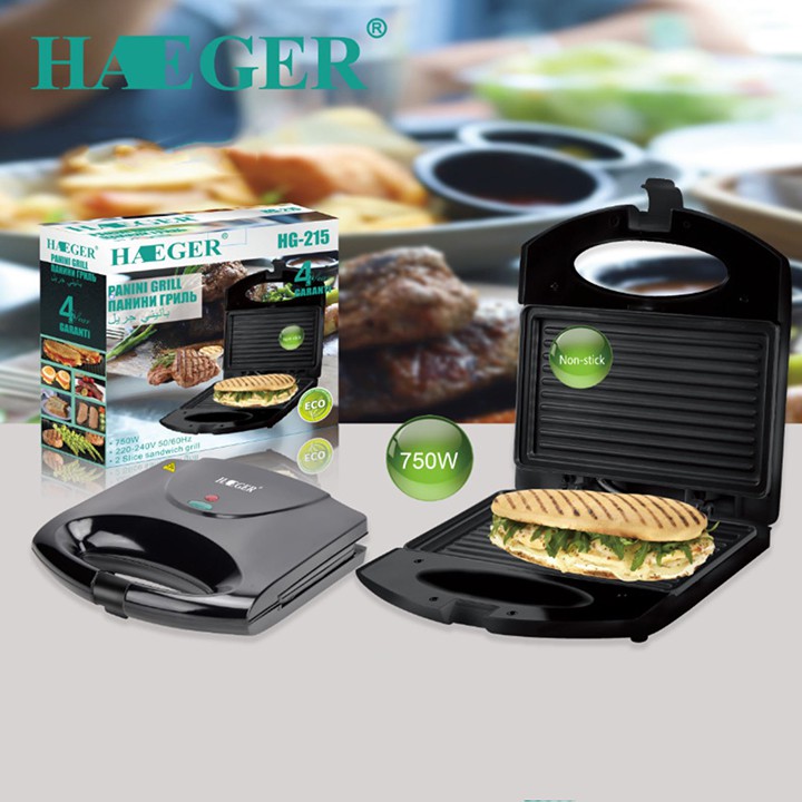 Máy kẹp nướng bánh mì sandwich làm đồ ăn sáng hình mặt cười