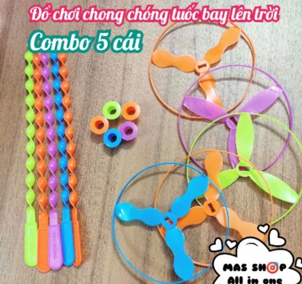 Đồ chơi chong chóng tuốc bay lên trời trò chơi tuổi thơ