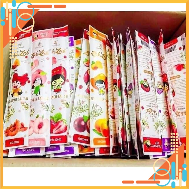 1kg thạch zai zai Đức Hạnh mix đủ vị