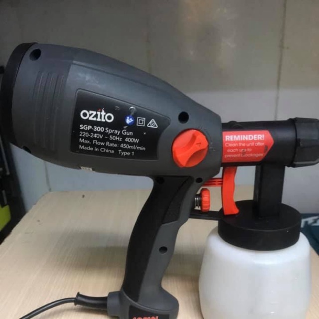 Máy phun sơn ozito 400w