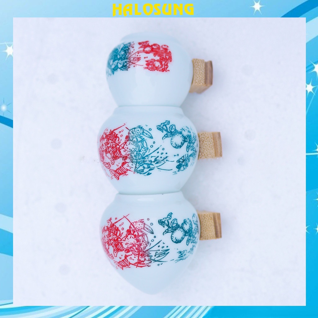 Cóng chim Halosung Combo 3 cóng sứ chào mào, họa mi, chích chòe siêu đẹp PK119
