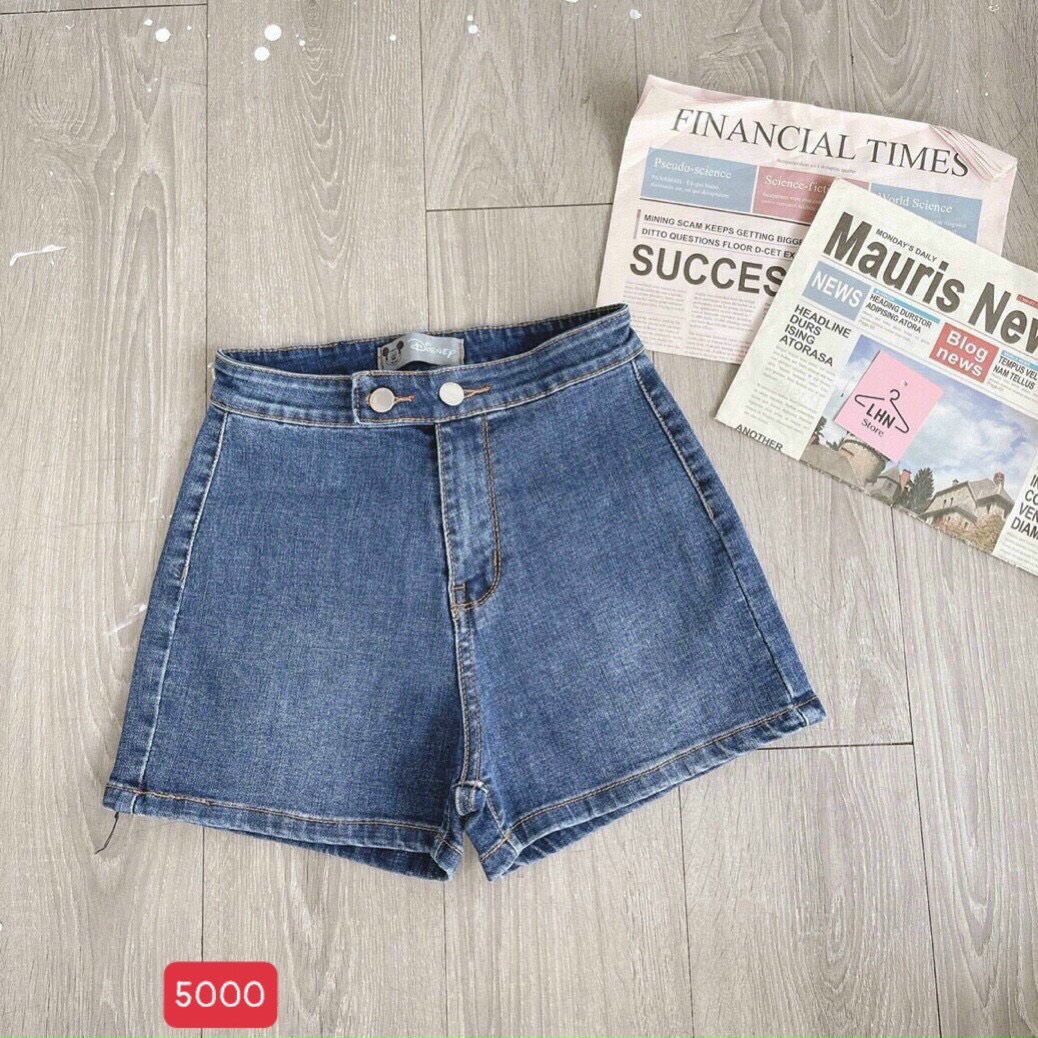 [ M 5001 ] Quần sooc bò jean nữ, quần short bò jean nữ cạp cao hot 2021 -  THỜI TRANG AMY