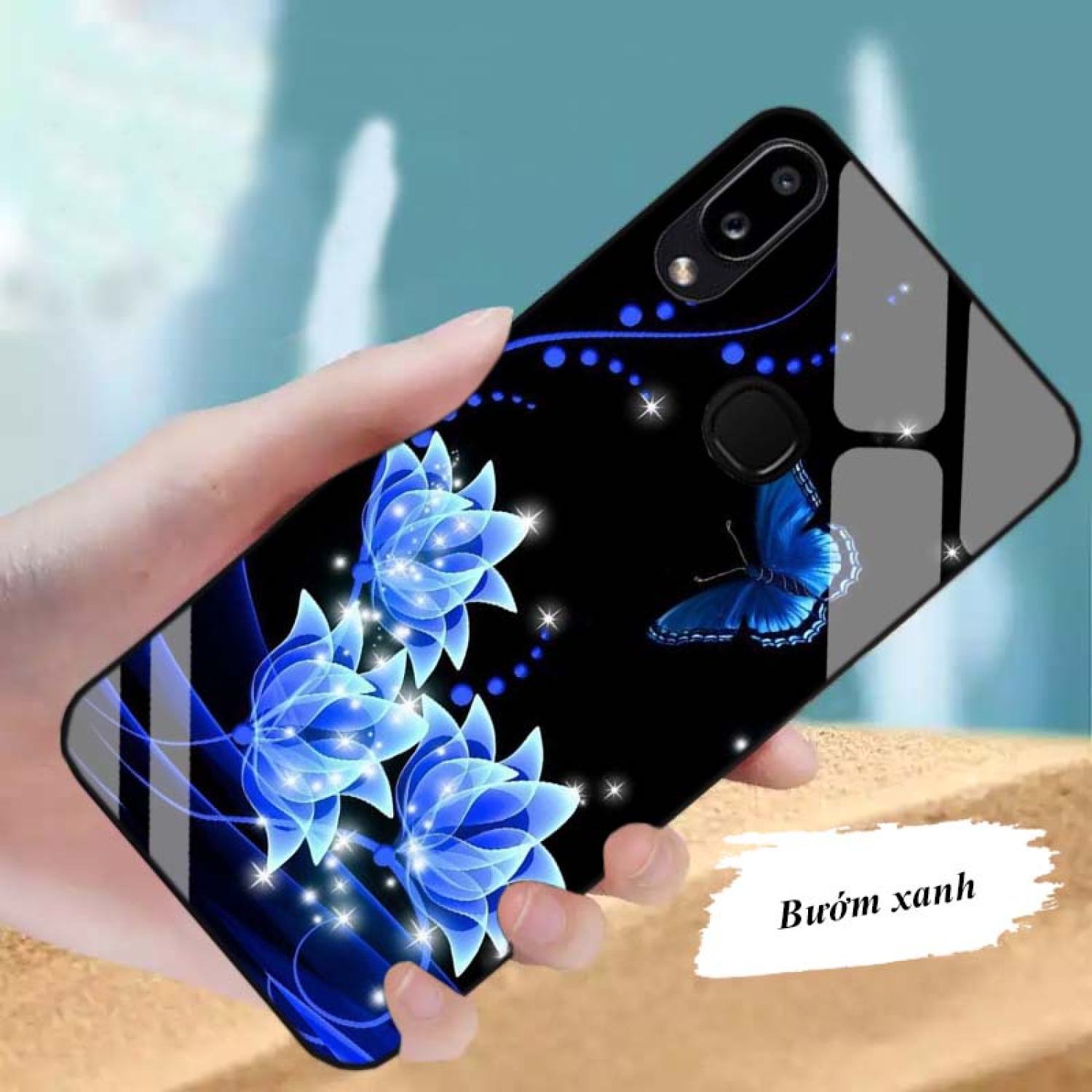 Ốp SAMSUNG A10, A10S, A20, A30, M20 Lưng Kính Cường Lực Cao Cấp Mới ƞhất