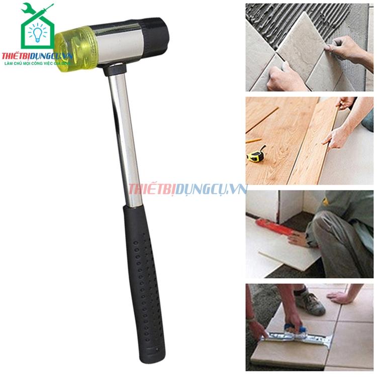 Búa cao su đầu búa 4cm hm524