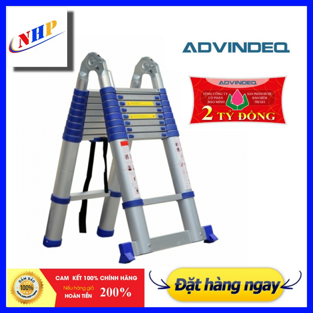 Thang nhôm rút gọn advindeq adt709b