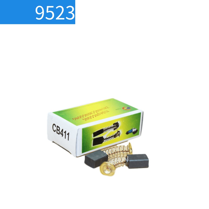 Chổi than cb411 cho máy mài 9523 kích thước 6x9x12mm