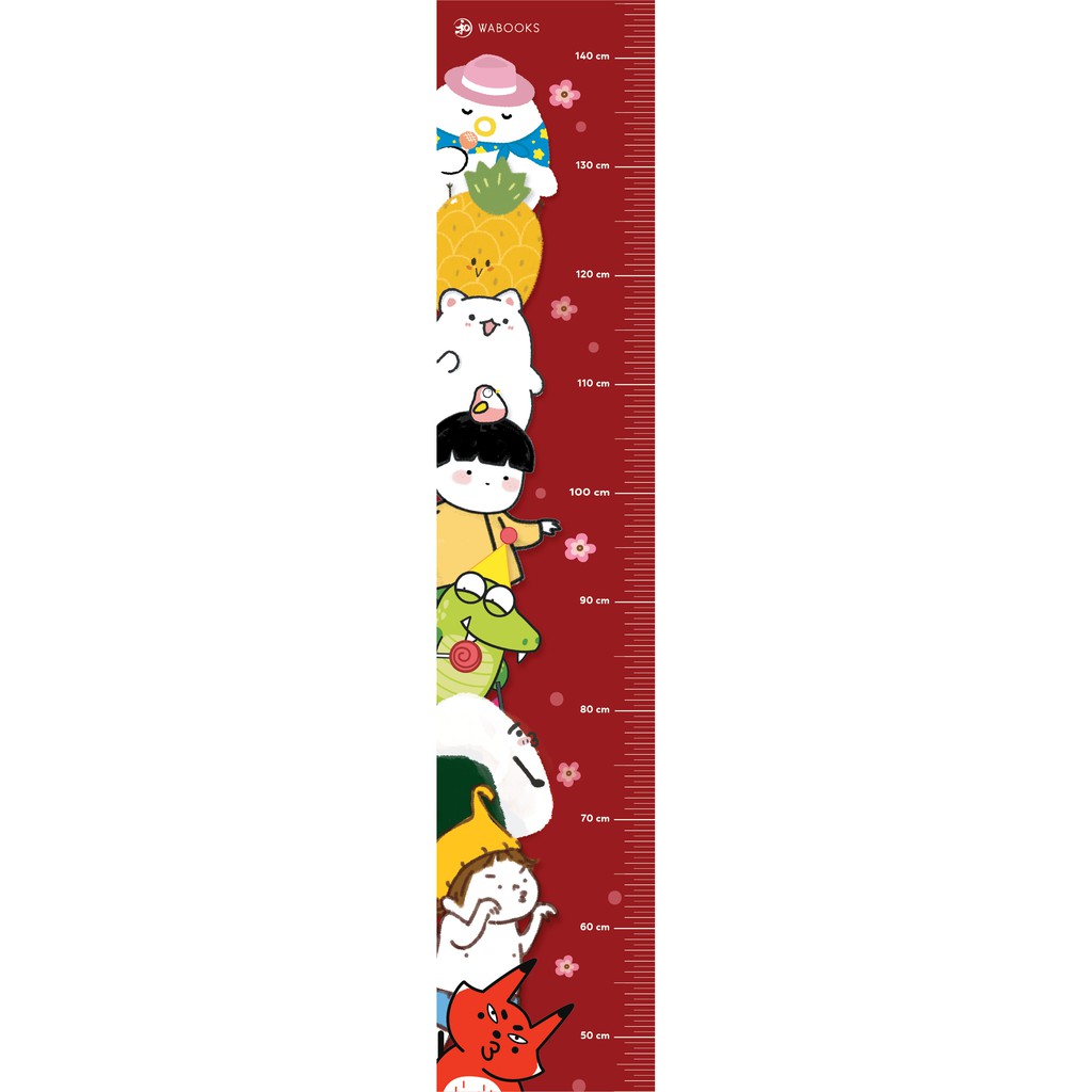 Thước đo chiều cao cho bé 0 - 8 tuổi