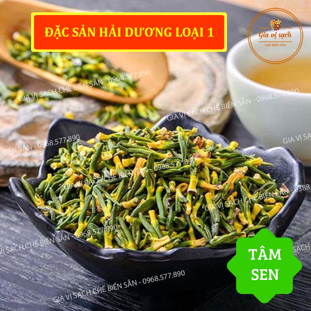 Tâm sen sao vàng loại 1 gói 80g - 200g