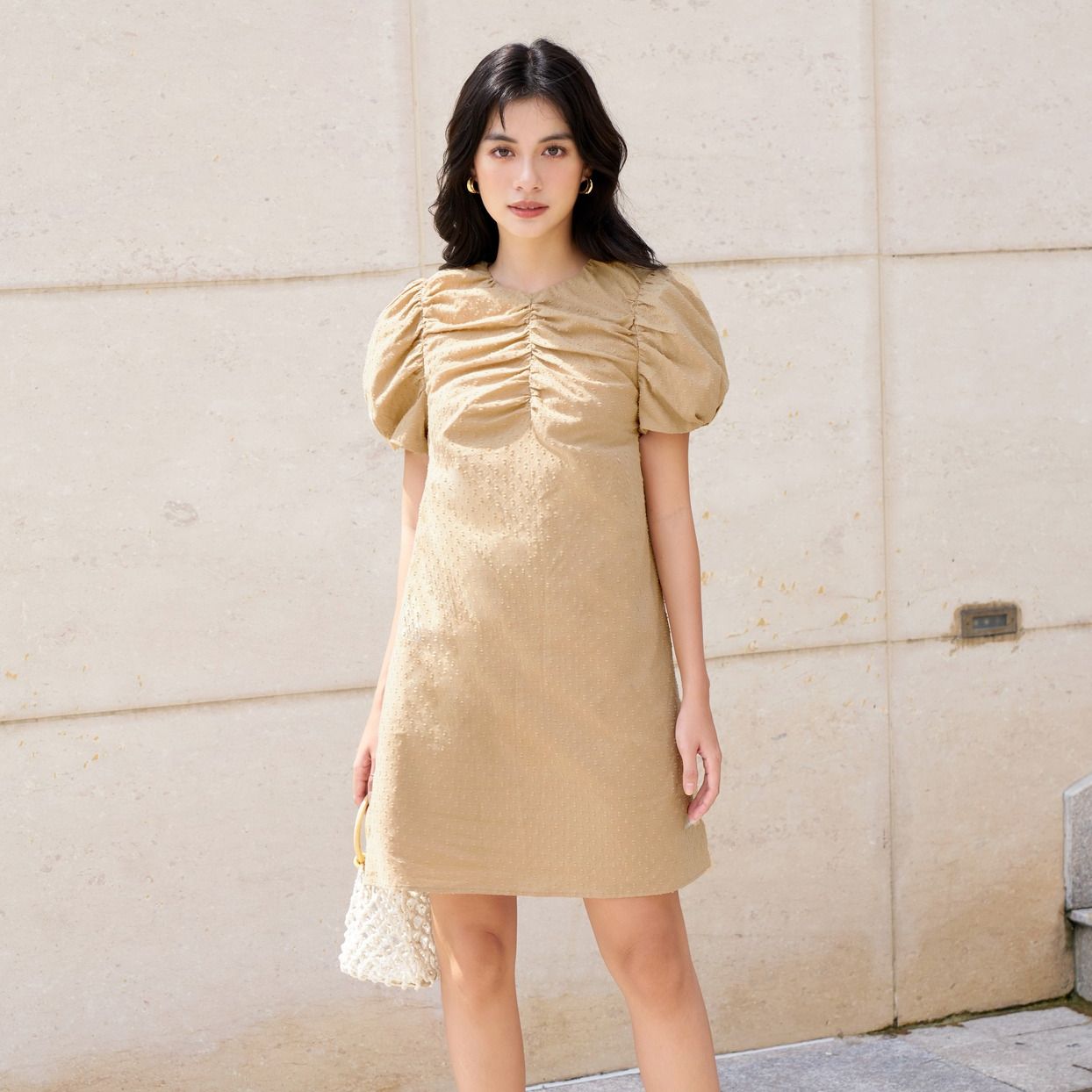 Olv - đầm hazelnut dress.