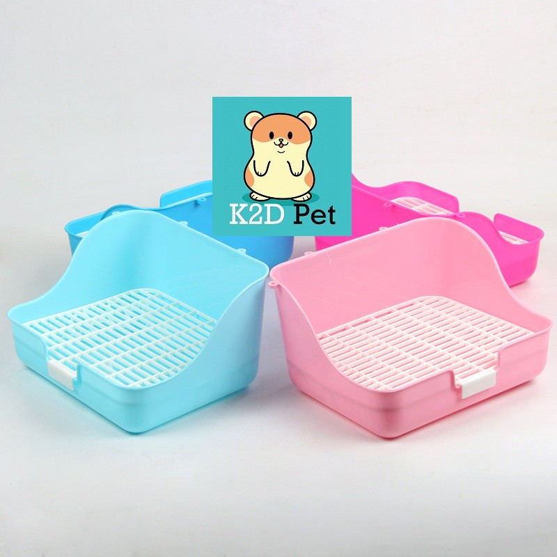 [Hoàn tiền 10%]P27 Khay vệ sinh Guinea Pig (bọ ú, chuột lang), thỏ, sóc bắc mỹ, chinchilla