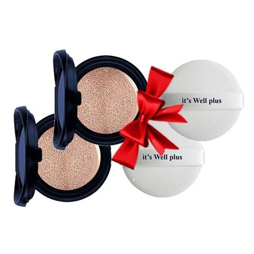 Combo 2 lõi phấn nước trang điểm kiềm dầu & dưỡng trắng da spf50+/pa+++ matte it's well plus -15gr