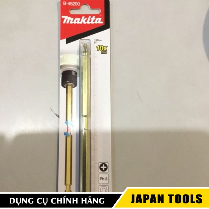 Mũi vít 2 đầu ph3x150mm makita b-45200 | japan tools