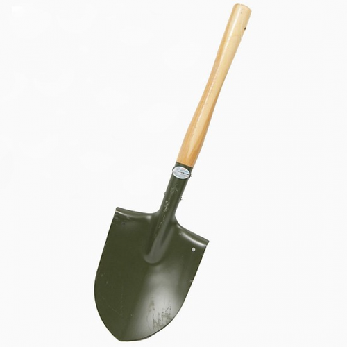 xẻng công binh cán gỗ làm vườn xẻng dã ngoại 60cm