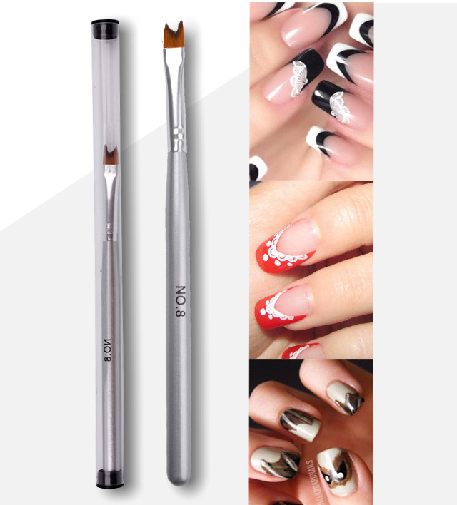 Cọ phen khuyết chăm sóc trang trí móng làm nail nailart nghi thảo