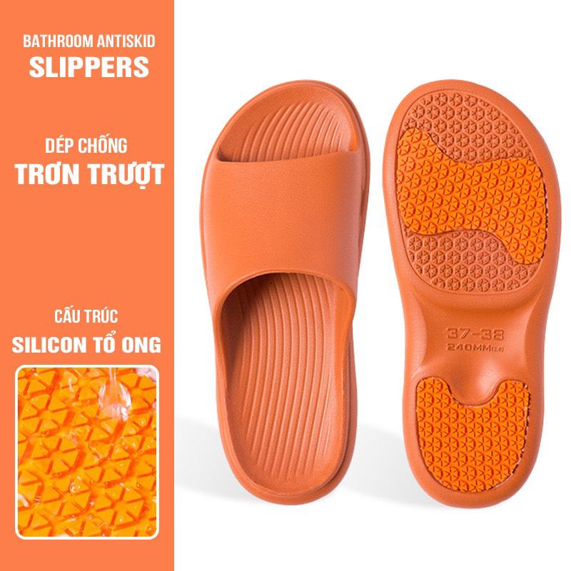 Dép chống trơn trượt màu cam