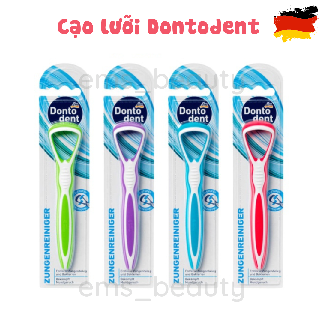 Cạo lưỡi dụng cụ vệ sinh lưỡi dontodent đức