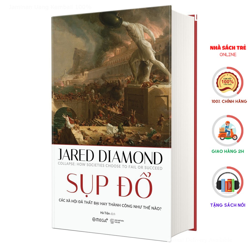 Sách Lịch Sử Nhân Loại - Sụp Đổ (Tái Bản 2020) [Alphabooks]