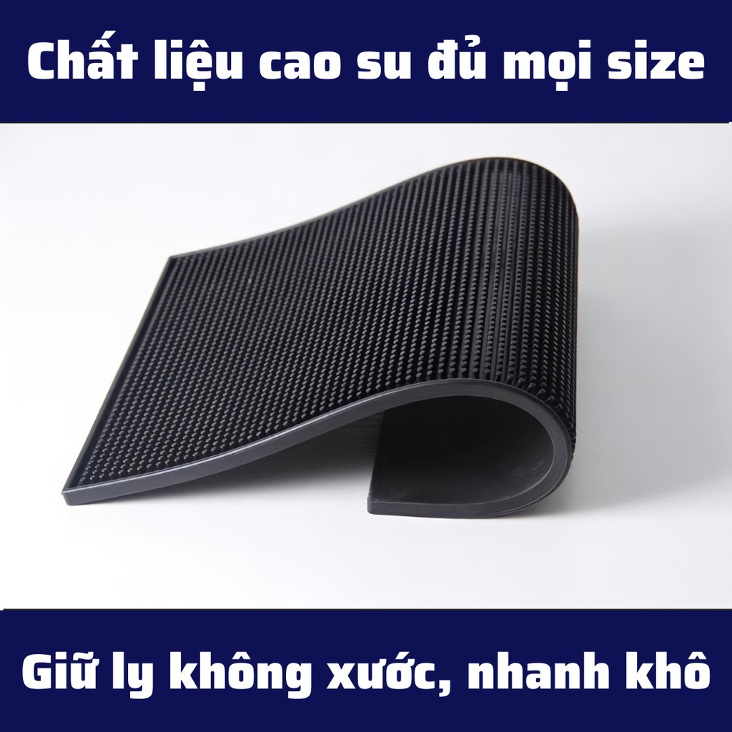 Thảm bar pha chế, thảm lót cao su quầy bar,