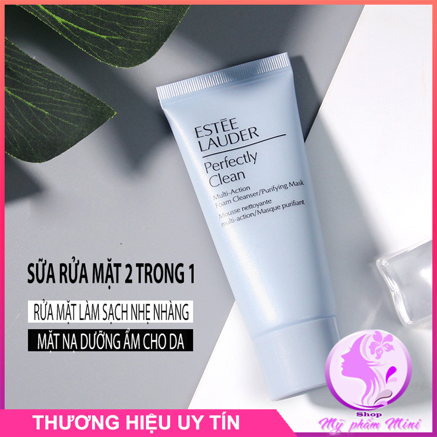 [FREESHIP] Sữa rửa mặt EL sạch sâu cho da dầu Perfectly Clean Multi-Action Foam Cleanser 30ml