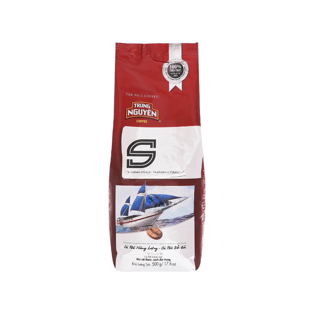 Cafe Trung Nguyên chữ S Chinh phục thành công 500g